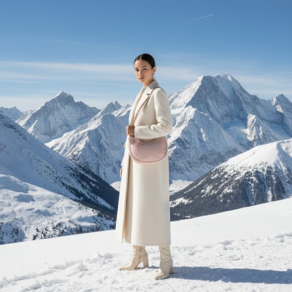 $510 MARC JACOBS Dualist Hobo in nude pink - Picture 3 of 15